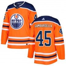 Men's Adidas Edmonton Oilers Joe Gambardella Orange r Home Jersey - Authentic