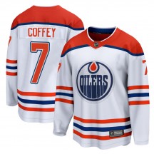 Youth Fanatics Branded Edmonton Oilers Paul Coffey White 2020/21 Special Edition Jersey - Breakaway
