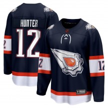 Men's Fanatics Branded Edmonton Oilers Dave Hunter Navy Special Edition 2.0 Jersey - Breakaway