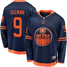 Men's Fanatics Branded Edmonton Oilers Norm Ullman Navy Alternate 2018/19 Jersey - Breakaway