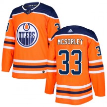 Youth Adidas Edmonton Oilers Marty Mcsorley Orange r Home Jersey - Authentic