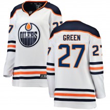Women's Fanatics Branded Edmonton Oilers Mike Green White ized Away Jersey - Breakaway