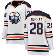 Women's Fanatics Branded Edmonton Oilers Ryan Murray White Away Jersey - Breakaway