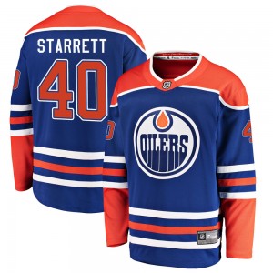 Youth Fanatics Branded Edmonton Oilers Shane Starrett Royal Alternate Jersey - Breakaway