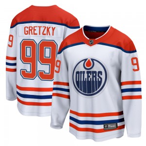 Men's Fanatics Branded Edmonton Oilers Wayne Gretzky White 2020/21 Special Edition Jersey - Breakaway