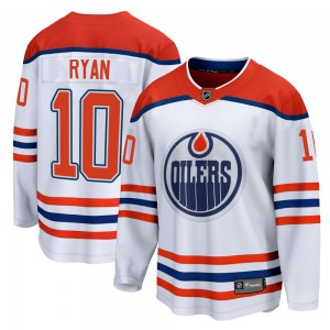 Men's Fanatics Branded Edmonton Oilers Derek Ryan White 2020/21 Special Edition Jersey - Breakaway