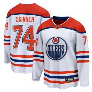 Men's Fanatics Branded Edmonton Oilers Stuart Skinner White 2020/21 Special Edition Jersey - Breakaway