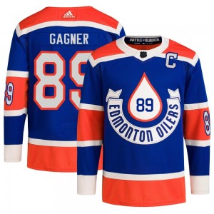 Youth Adidas Edmonton Oilers Sam Gagner Royal 2023 Heritage Classic Primegreen Jersey - Authentic
