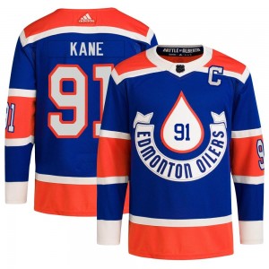 Youth Adidas Edmonton Oilers Evander Kane Royal 2023 Heritage Classic Primegreen Jersey - Authentic