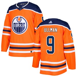 Men's Adidas Edmonton Oilers Norm Ullman Orange r Home Jersey - Authentic