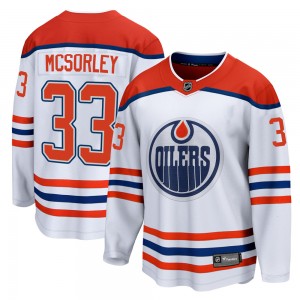 Youth Fanatics Branded Edmonton Oilers Marty Mcsorley White 2020/21 Special Edition Jersey - Breakaway