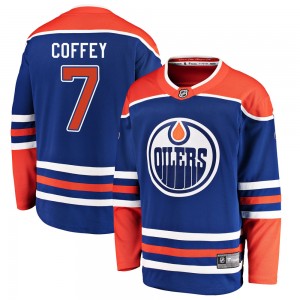 Men's Fanatics Branded Edmonton Oilers Paul Coffey Royal Alternate Jersey - Breakaway