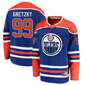 Men's Fanatics Branded Edmonton Oilers Wayne Gretzky Royal Alternate Jersey - Breakaway