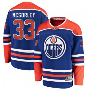 Men's Fanatics Branded Edmonton Oilers Marty Mcsorley Royal Alternate Jersey - Breakaway