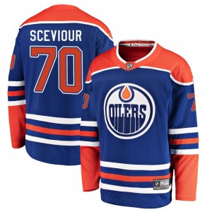 Men's Fanatics Branded Edmonton Oilers Colton Sceviour Royal Alternate Jersey - Breakaway