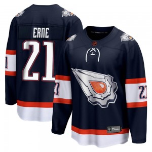 Men's Fanatics Branded Edmonton Oilers Adam Erne Navy Special Edition 2.0 Jersey - Breakaway