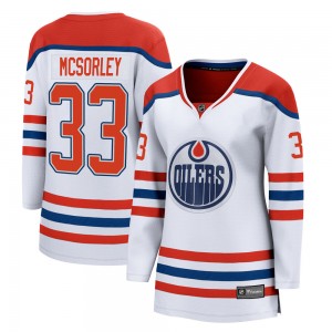 Women's Fanatics Branded Edmonton Oilers Marty Mcsorley White 2020/21 Special Edition Jersey - Breakaway