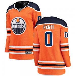 Women's Fanatics Branded Edmonton Oilers Ryan Fanti Orange Home Jersey - Breakaway