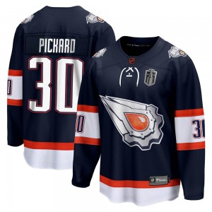 Youth Fanatics Branded Edmonton Oilers Calvin Pickard Navy Special Edition 2.0 2024 Stanley Cup Final Jersey - Breakaway