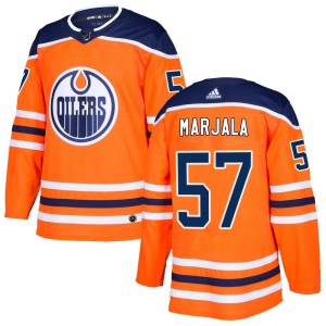 Youth Adidas Edmonton Oilers Viljami Marjala Orange r Home Jersey - Authentic